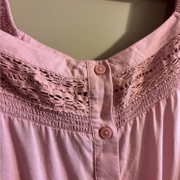 Lucky Brand Pink Ruffle Top - Picture 4 of 7